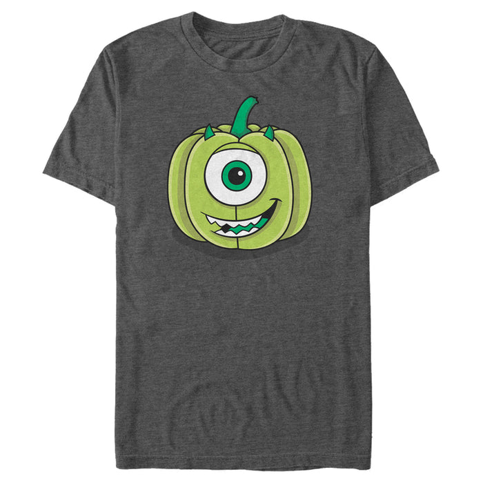 fifth sun Men's Monsters Inc Halloween Pumpkin Mike T-Shirt