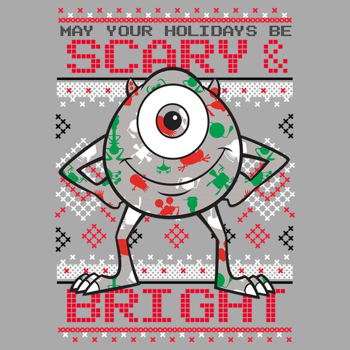Fifth Sun Men's Monsters Inc Mike Wazowski Holidays T-Shirt