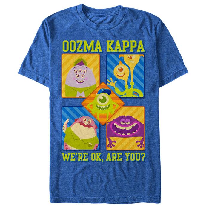 fifth sun Men's Monsters Inc Oozma Kappa We're Ok T-Shirt