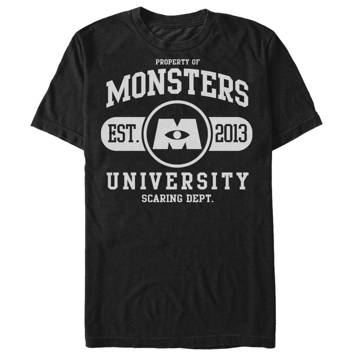 fifth sun Men's Monsters Inc Property of Scaring Department T-Shirt