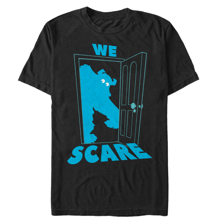 fifth sun Men's Monsters Inc Sulley Scares Doorway T-Shirt