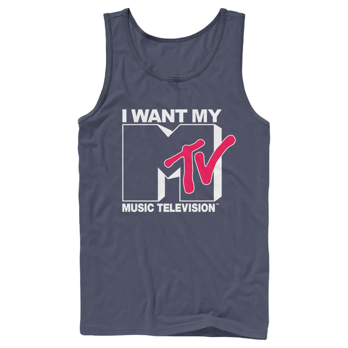 fifth sun Men's MTV I Want My Music Television Tank Top