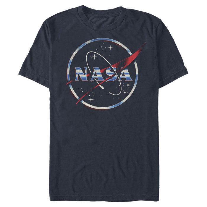 Fifth Sun Men's NASA 80s Space Station Logo T-Shirt