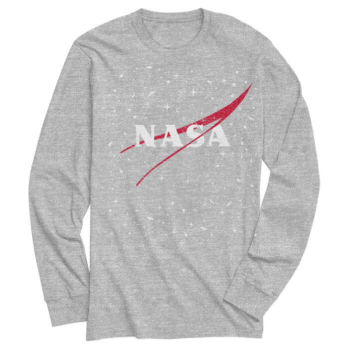 Fifth Sun Men's NASA Circle Distressed Space Logo T-Shirt