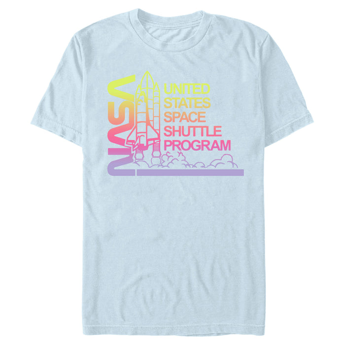 Fifth Sun Men's NASA Ombre Sunset Shuttle Program T-Shirt