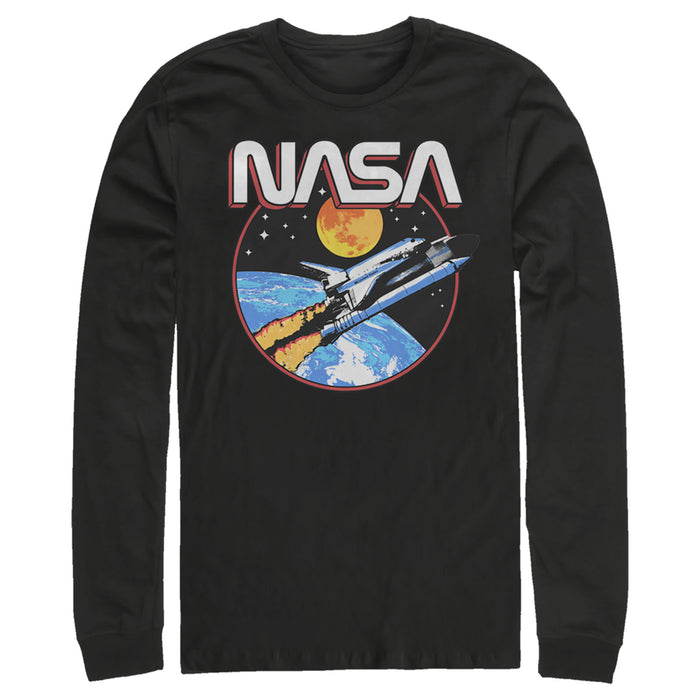 fifth sun Men's NASA Shuttle Journey Long Sleeve Shirt
