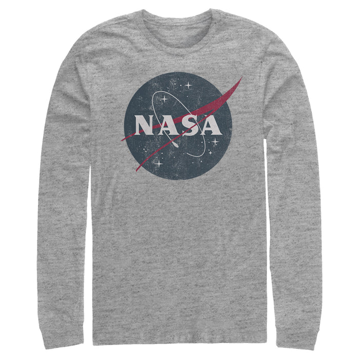 Fifth Sun Men's NASA Simple Vintage Logo Long Sleeve Shirt
