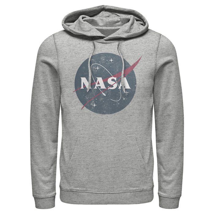 fifth sun Men's NASA Simple Vintage Logo Pull Over Hoodie