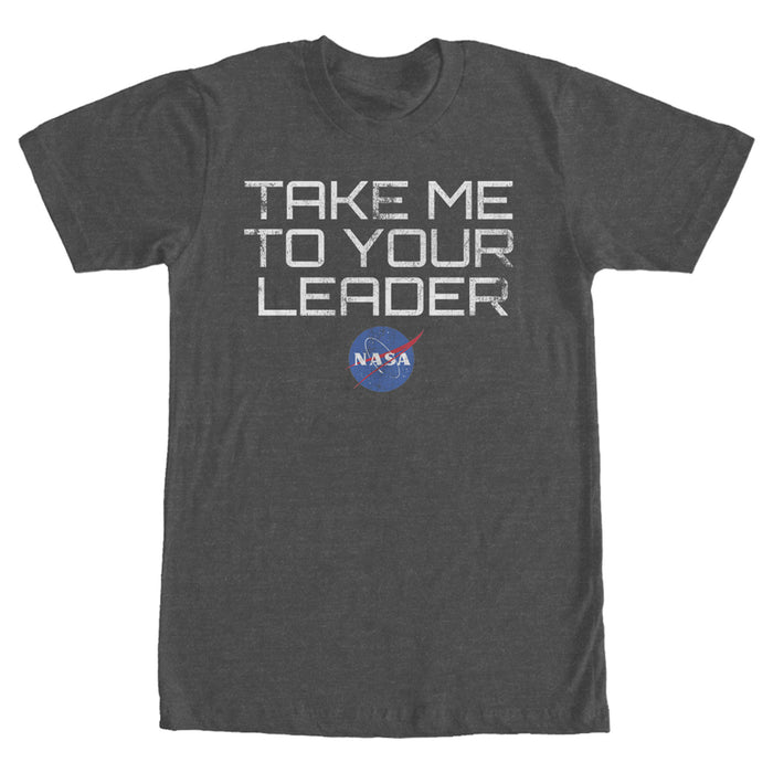 fifth sun Men's NASA Take Me To Your Leader T-Shirt
