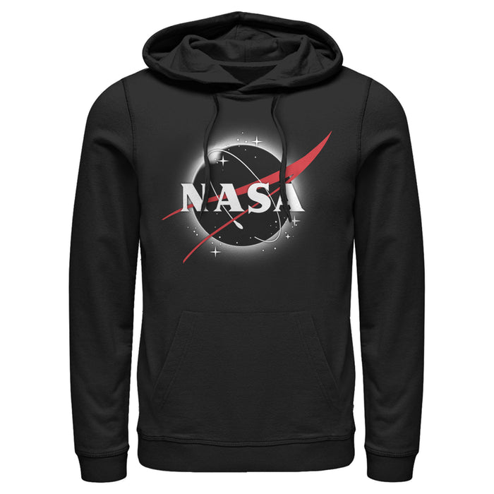 fifth sun Men's NASA Total Eclipse Logo Pull Over Hoodie
