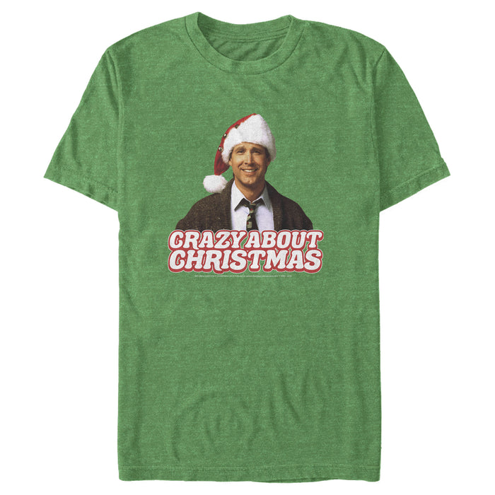fifth sun Men's National Lampoon's Christmas Vacation Clark Crazy About Xmas T-Shirt
