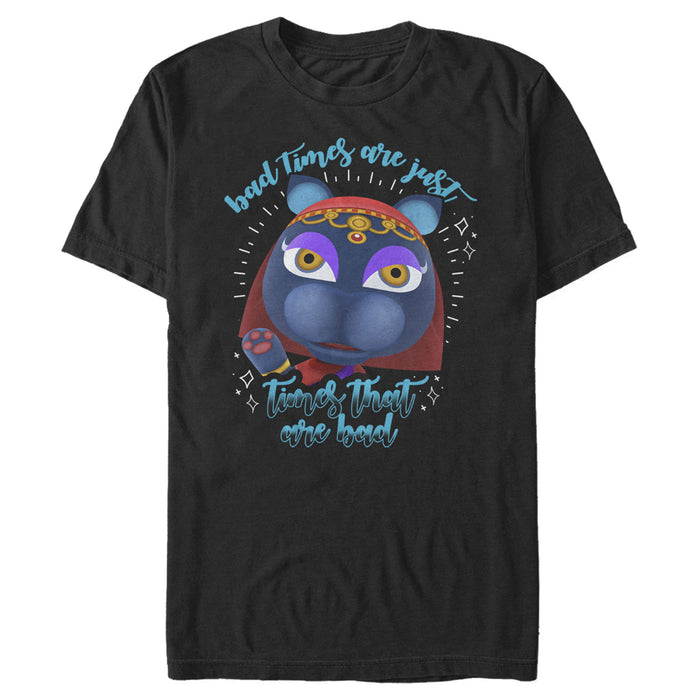fifth sun Men's Nintendo Animal Crossing Bad Times Are Just Times That Are Bad T-Shirt