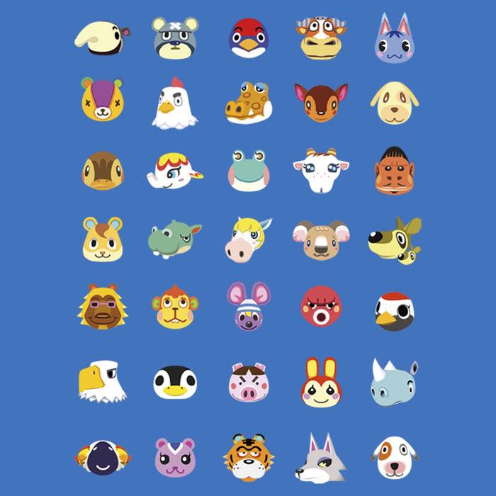 Fifth Sun Men's Nintendo Animal Crossing Favorite Lineup Pull Over Hoodie