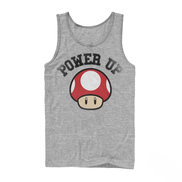 fifth sun Men's Nintendo Classic Power Up Mushroom Tank Top