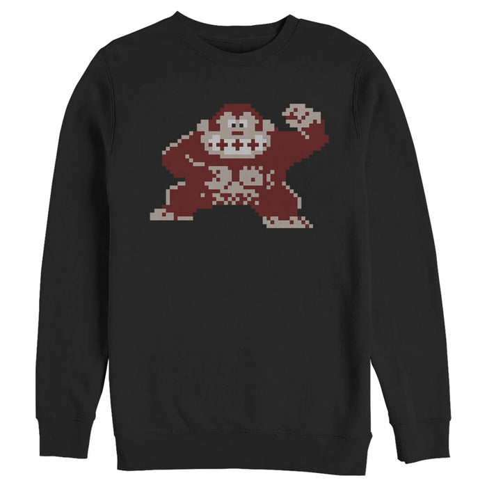 fifth sun Men's Nintendo Donkey Kong Arcade Sweatshirt