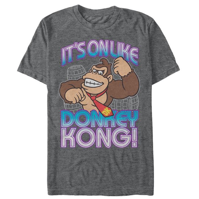 fifth sun Men's Nintendo Donkey Kong It's On T-Shirt