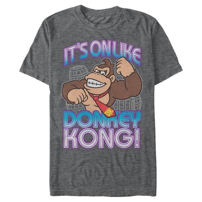 fifth sun Men's Nintendo Donkey Kong It's On T-Shirt