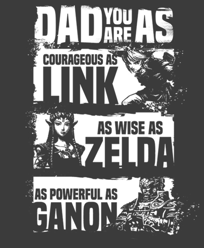 Fifth Sun Men's Nintendo Father's Day Legend Of Zelda Classic Qualities Pull Over Hoodie