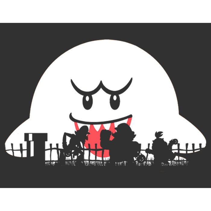 Fifth Sun Men's Nintendo Halloween Boo Silhouettes T-Shirt