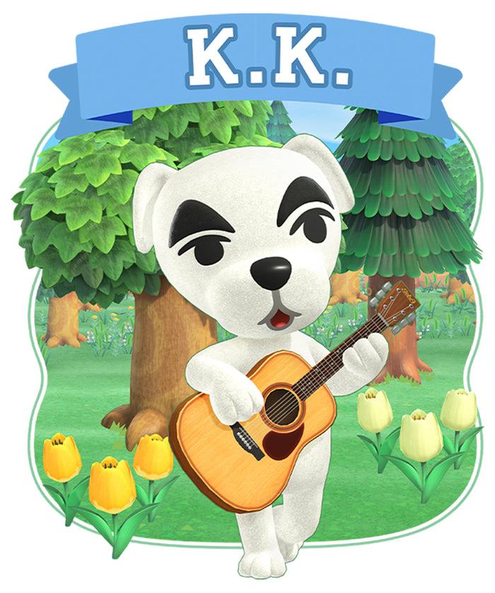 Fifth Sun Men's Nintendo K.K. Slider Banner Baseball Tee