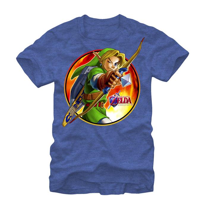 fifth sun Men's Nintendo Legend of Zelda Archer Link T-Shirt
