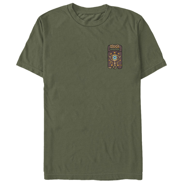 fifth sun Men's Nintendo Legend of Zelda Breath of the Wild Sheikah T-Shirt