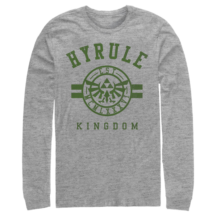 fifth sun Men's Nintendo Legend of Zelda Hyrule Kingdom Long Sleeve Shirt