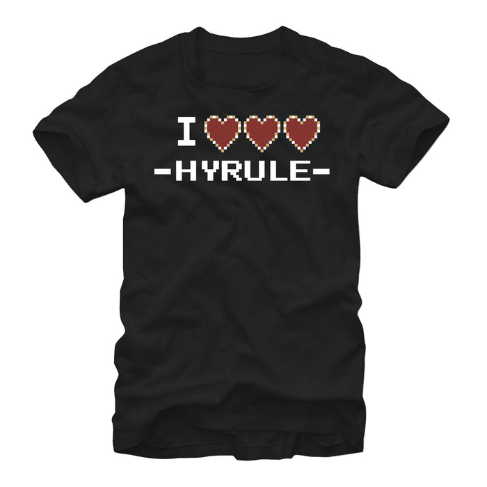 fifth sun Men's Nintendo Legend of Zelda I Heart Hyrule T-Shirt