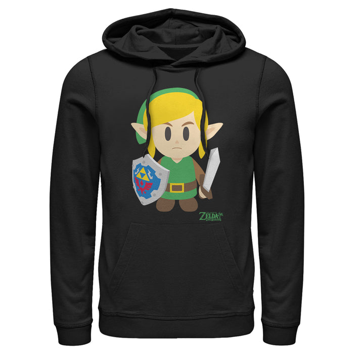 Fifth Sun Men's Nintendo Legend Of Zelda Link's Awakening Avatar Pull Over Hoodie