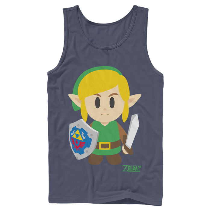 Fifth Sun Men's Nintendo Legend Of Zelda Link's Awakening Avatar Tank Top
