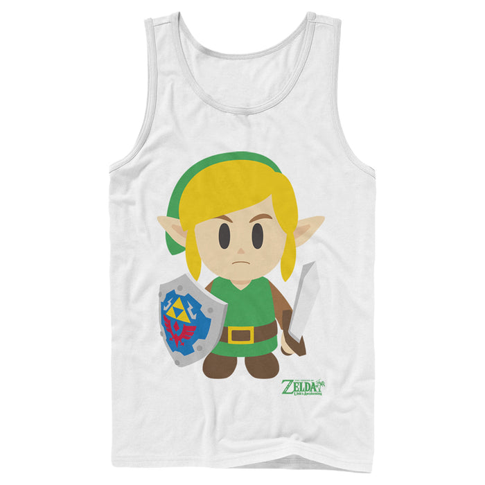 fifth sun Men's Nintendo Legend of Zelda Link's Awakening Avatar Tank Top