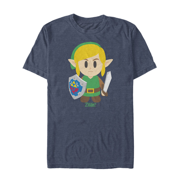 fifth sun Men's Nintendo Legend of Zelda Link's Awakening Avatar T-Shirt