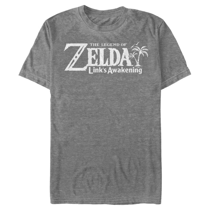 Fifth Sun Men's Nintendo Legend Of Zelda Link's Awakening Classic Logo T-Shirt