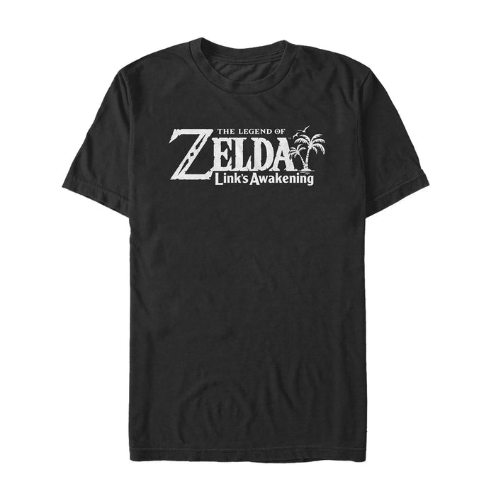 fifth sun Men's Nintendo Legend of Zelda Link's Awakening Classic Logo T-Shirt