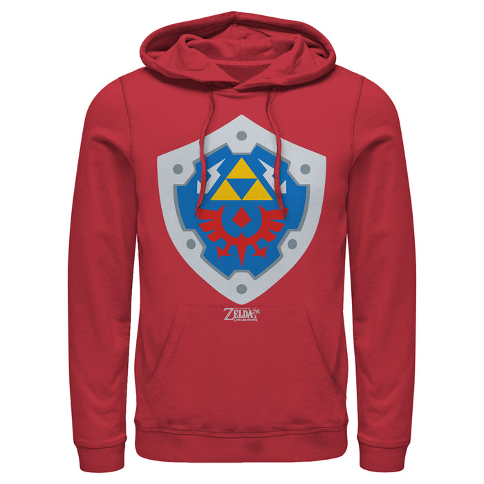 Fifth Sun Men's Nintendo Legend Of Zelda Link's Awakening Hylian Shield Pull Over Hoodie