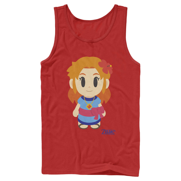 Fifth Sun Men's Nintendo Legend Of Zelda Link's Awakening Marin Avatar Tank Top