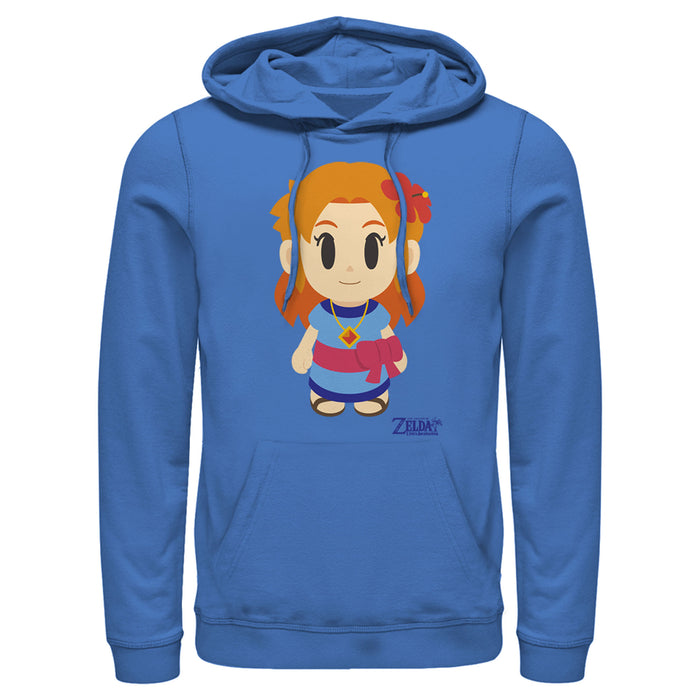 fifth sun Men's Nintendo Legend of Zelda Link's Awakening Marin Avatar Pull Over Hoodie
