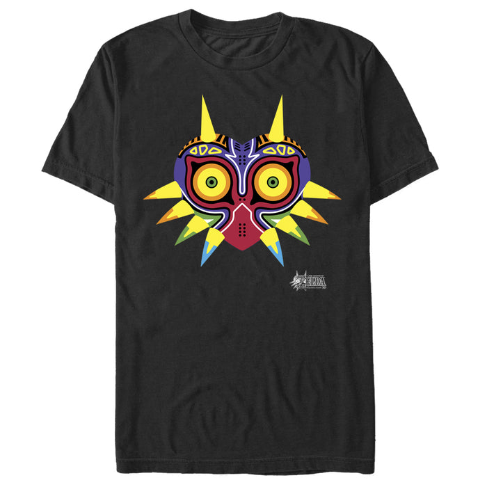 fifth sun Men's Nintendo Legend of Zelda Majora's Mask Design T-Shirt