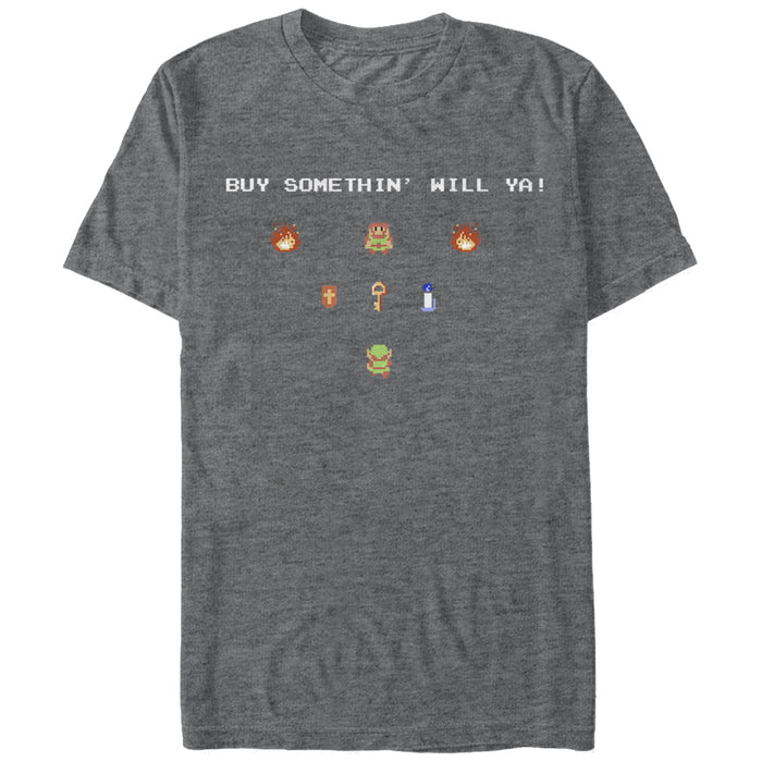fifth sun Men's Nintendo Legend of Zelda Merchant Buy Something T-Shirt