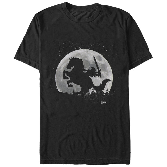 fifth sun Men's Nintendo Legend of Zelda Moon T-Shirt