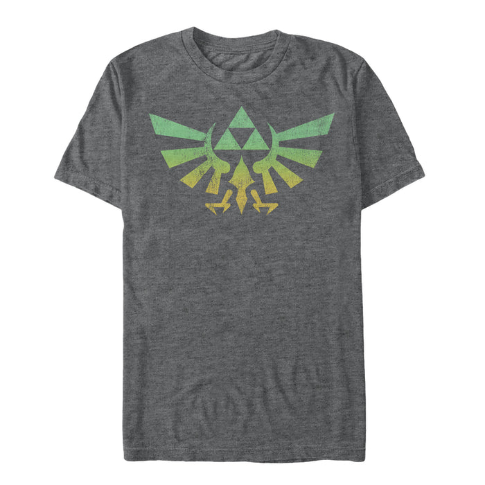Fifth Sun Men's Nintendo Legend Of Zelda Natural Triforce T-Shirt