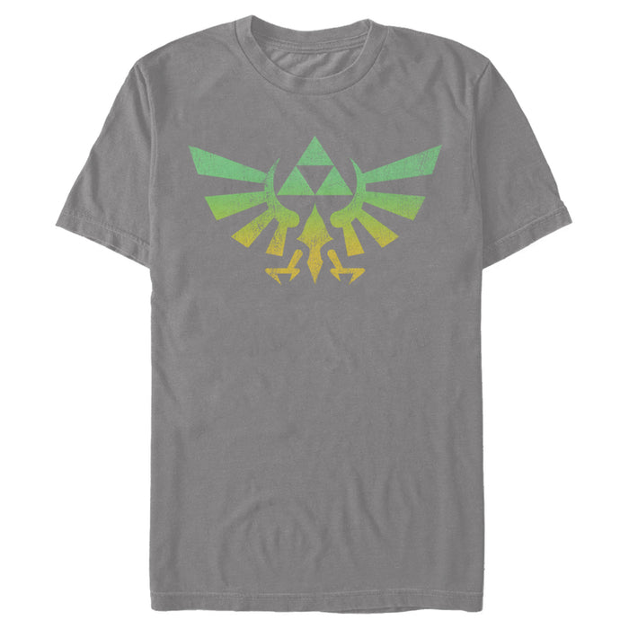 Fifth Sun Men's Nintendo Legend Of Zelda Natural Triforce T-Shirt