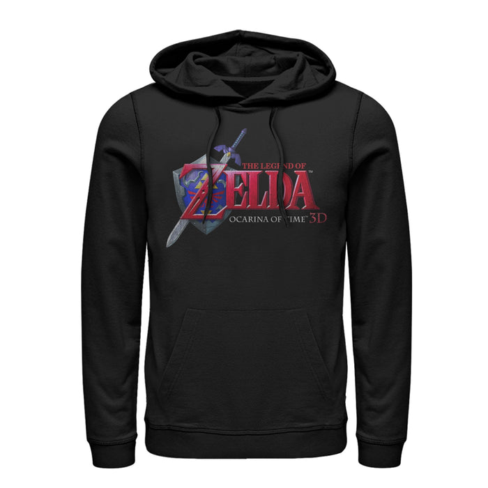 fifth sun Men's Nintendo Legend of Zelda Ocarina of Time Pull Over Hoodie