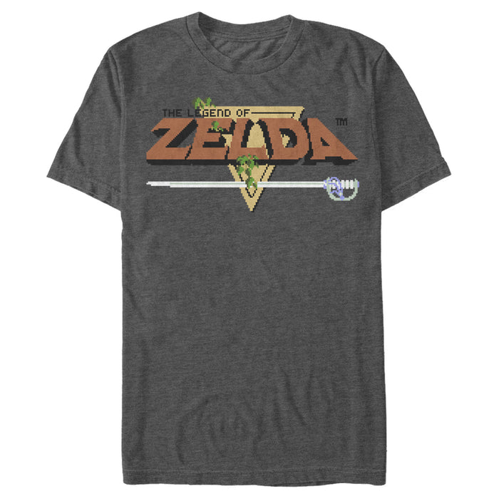 Fifth Sun Men's Nintendo Legend Of Zelda Original Title T-Shirt