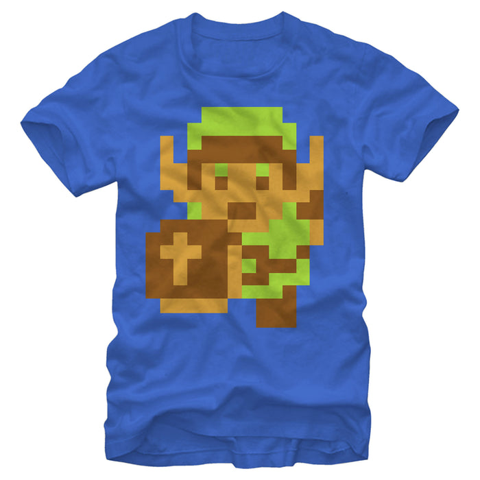 fifth sun Men's Nintendo Legend of Zelda Pixel Link T-Shirt
