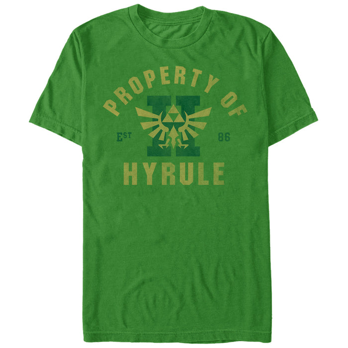 fifth sun Men's Nintendo Legend of Zelda Property of Hyrule T-Shirt