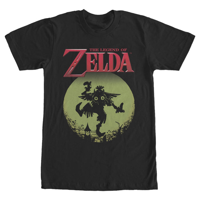 fifth sun Men's Nintendo Legend of Zelda Skull Kid in the Moon T-Shirt