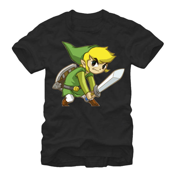 fifth sun Men's Nintendo Legend of Zelda Spirit Tracks Link T-Shirt