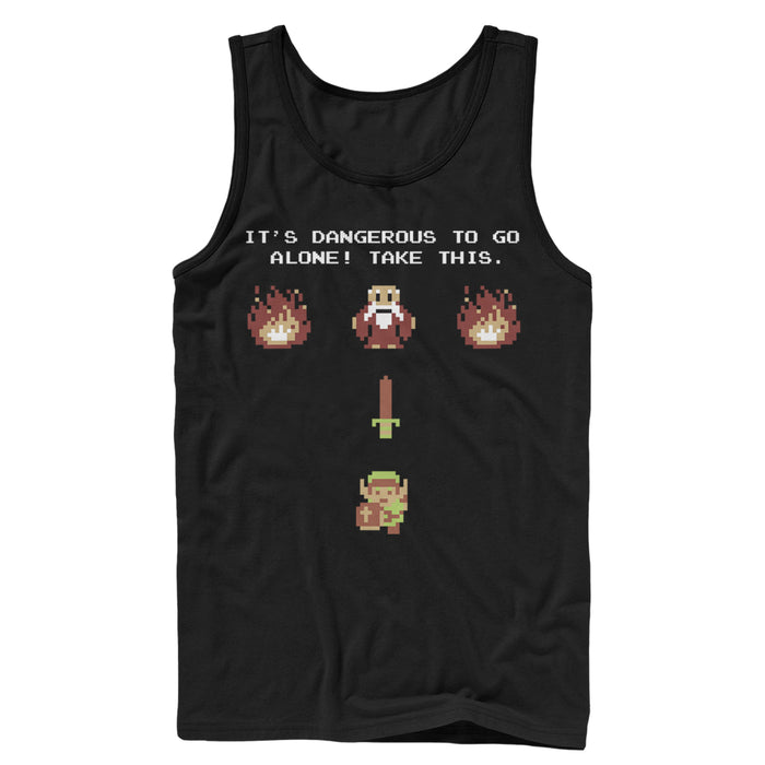 fifth sun Men's Nintendo Legend of Zelda Take This Tank Top