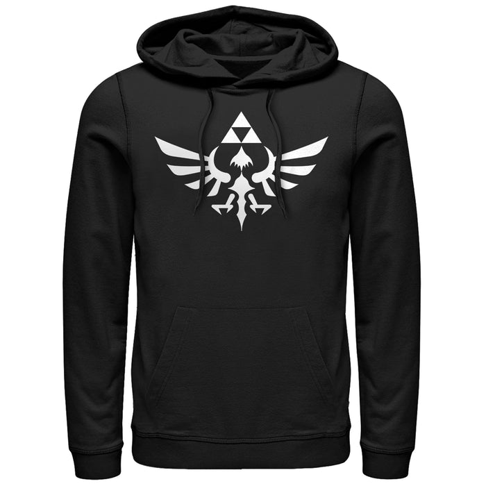 Fifth Sun Men's Nintendo Legend Of Zelda Triforce Pull Over Hoodie